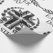 Easter Day Cross Wrapping Paper (Corner)