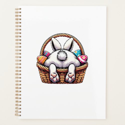 Easter Day Cute Bunny Basket Hunting Chocolate Egg Planner