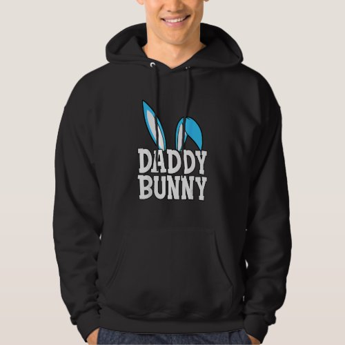 Easter day Daddy Bunny Cute Costume Dad Family Mat Hoodie
