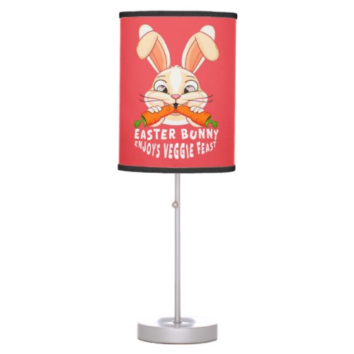Easter Day Delights Rabbit Fun Table Lamp