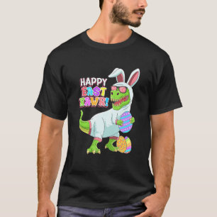 Easter Day Dinosaur Funny Happy Eastrawr Rex Easte T-Shirt