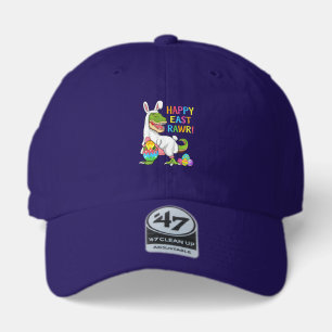 Easter Day Dinosaur Funny Happy Eastrawr T Rex Eas 47 Brand Hat