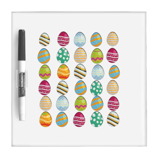 Easter Day Egg , Funny Easter Day Dry Erase Board (Front)