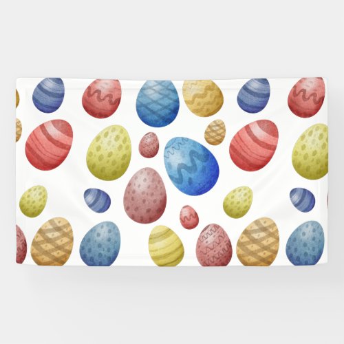 Easter Day Eggs   Banner