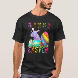 Easter Day Elephant Matching Family Cute Easter Co T-Shirt