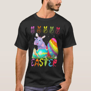 Easter Day Elephant Matching Family Cute Easter Co T-Shirt