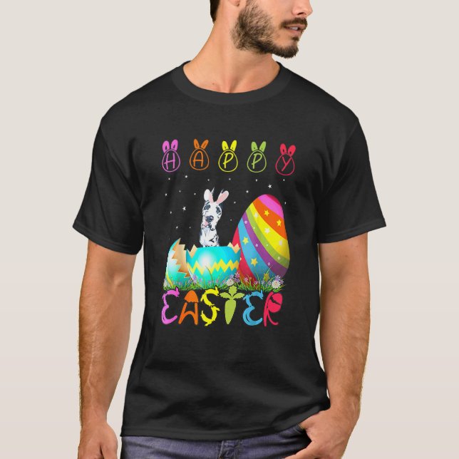 Easter Day Great Dane Dog Matching Family Easter C T-Shirt (Front)