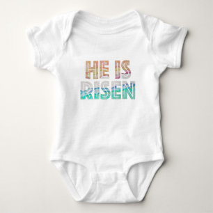 Easter Day - He is Risen Baby Bodysuit