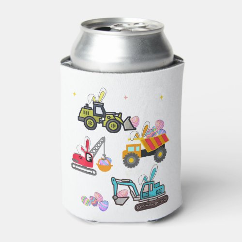Easter Day kids boys Toddler Egg funny Constructi Can Cooler
