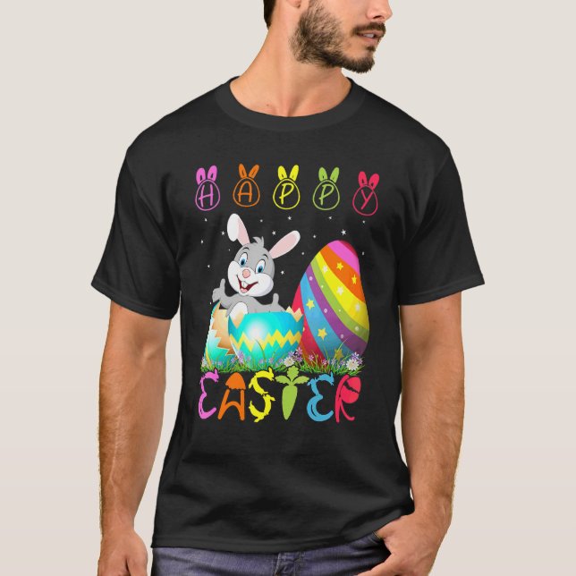 Easter Day Rabbit Matching Family Cute Easter Cost T-Shirt (Front)