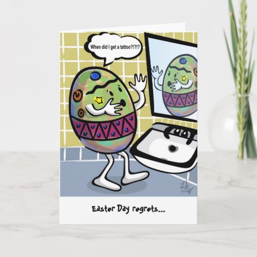 Easter Day regrets Greeting Card