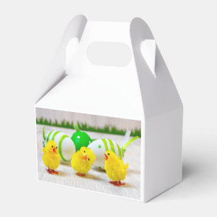 Easter Decoration - Easter egg and chicks Favor Boxes