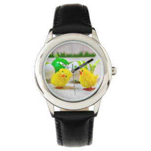 Easter Decoration - Easter egg and chicks Watch