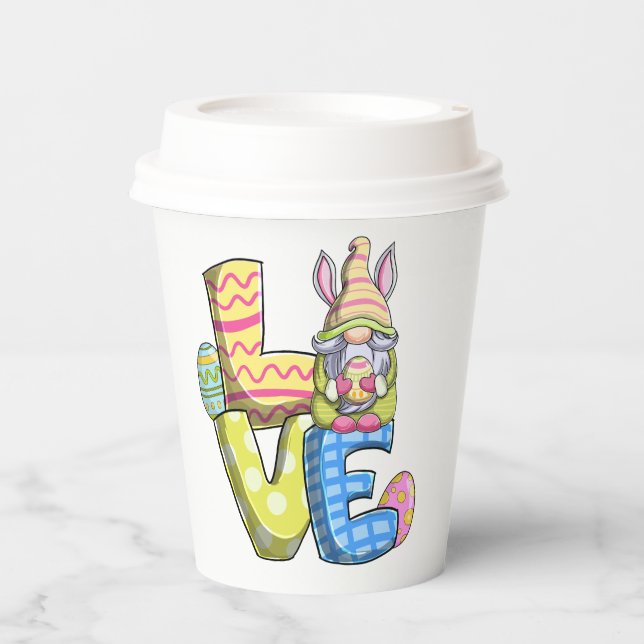 Easter decoration  paper cups (Front)
