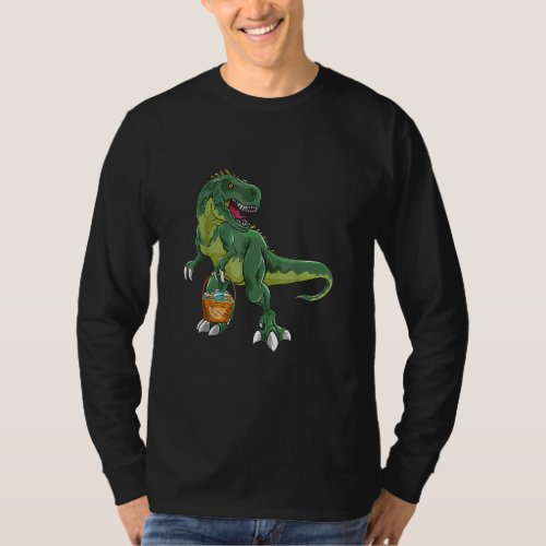 Easter Dino Bunny Egg Hunt Dinosaur Trex T Rex Rab T_Shirt