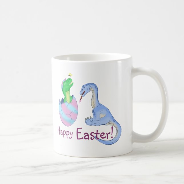 Easter Dinos Coffee Mug (Right)