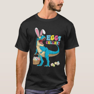 Easter Dinosaur Bunny Rex Easter Eggs Cellent Boys T-Shirt
