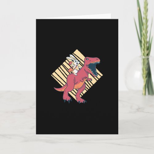 Easter Dinosaur Card