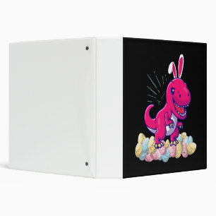 Easter Dinosaur T rex Boys Girls Kids Gift 3 Ring Binder