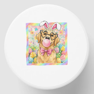 Easter Dog Bunny Ear Funny Golden Retriever Easter Mini Candle Favors