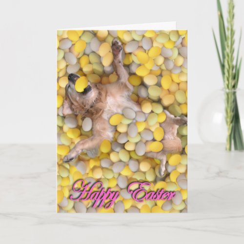 Easter Doggy Holiday Card