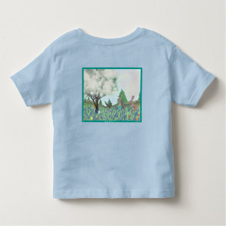 Easter Down in Texas- Blue Toddler T-shirt
