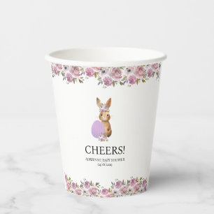 Easter Drinks Baby Shower  Paper Cups