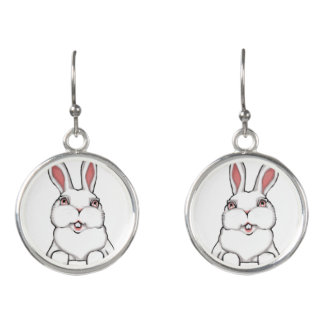 Easter Earring Cute Easter Bunny Costume Jewelry Earrings
