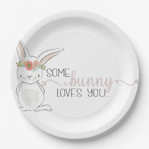Easter, Easter Bunny, Easter decor Paper Plates
