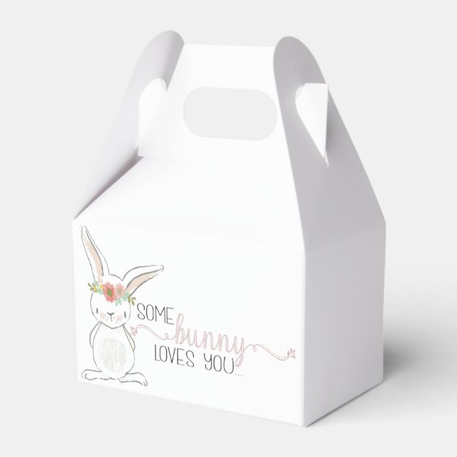 Easter, Easter Bunny, Easter packaging Favor Boxes (Front Side)