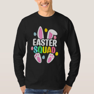 Easter Easter Squad Family Matching Easter Day Bun T-Shirt