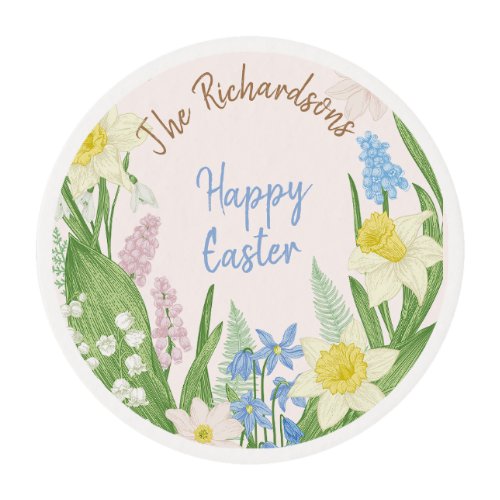 Easter Edible Frosting Rounds