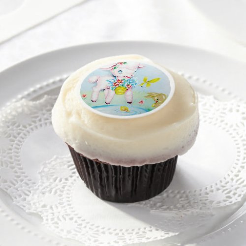 EASTER EDIBLE FROSTING ROUNDS