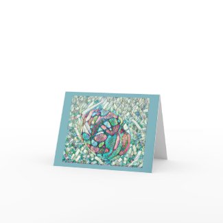 Easter Egg Art Card