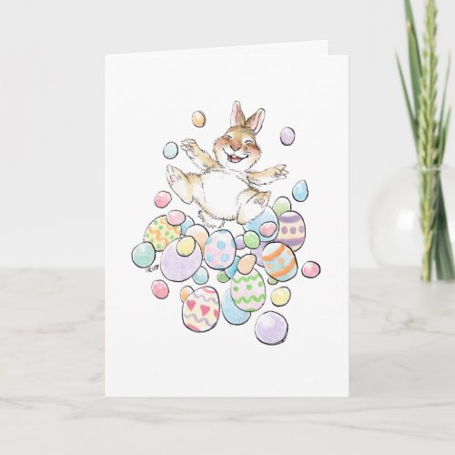 Easter Egg Avalanche Card