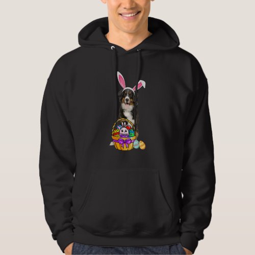 Easter Egg   Bernese Mountain Dog Easter Hoodie