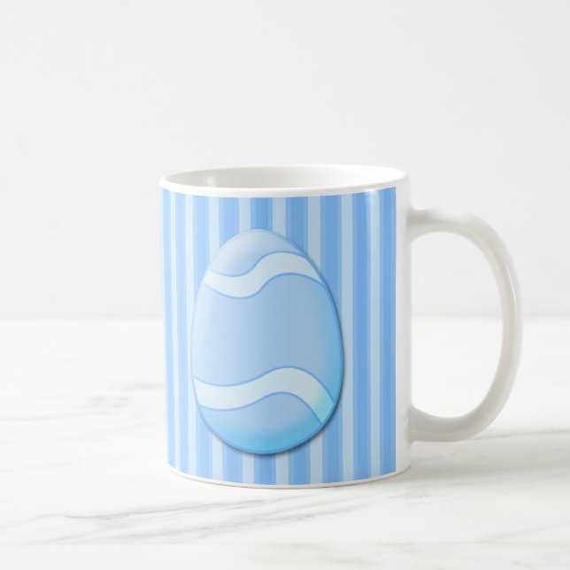Easter Egg (Blue) Coffee Mug (Right)