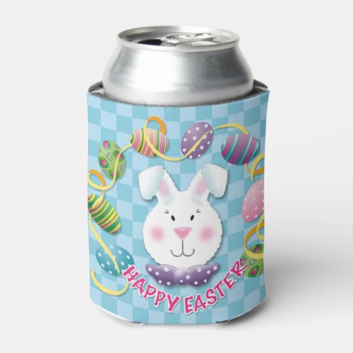 Easter Egg Bunny Can Cooler
