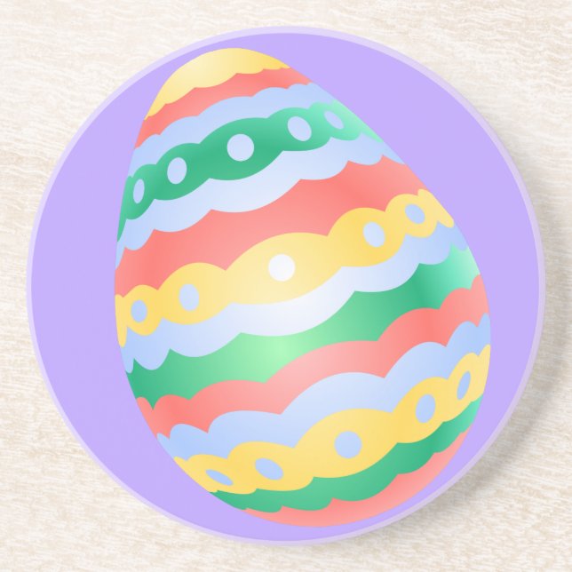 Easter Egg Coasters Festive Easter Egg Decorations (Front)