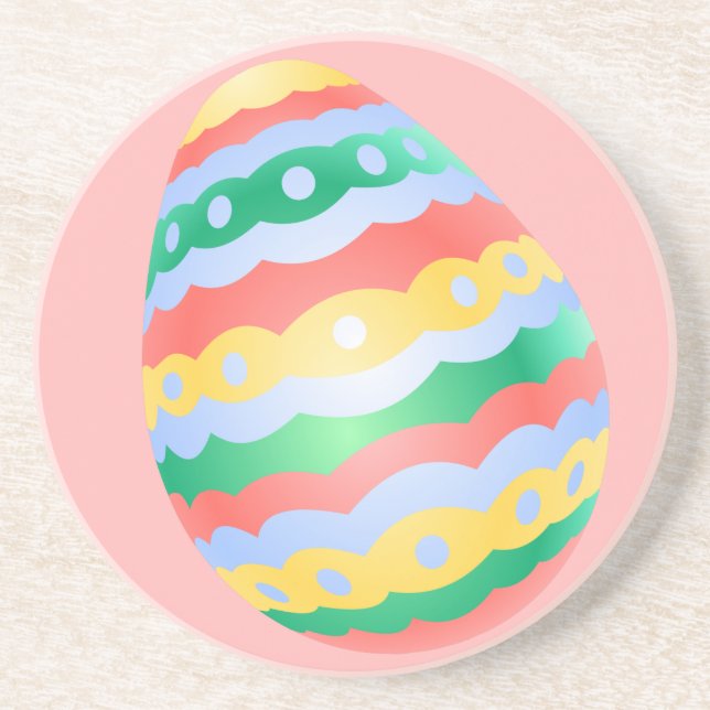 Easter Egg Coasters Festive Easter Egg Decorations (Front)