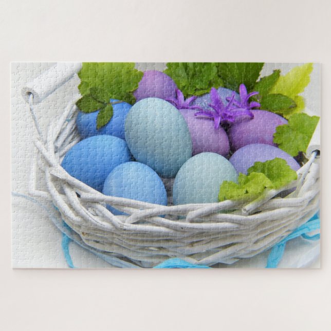 Easter Egg Colorful Jigsaw Puzzle (Horizontal)