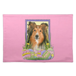 Easter Egg Cookies - Sheltie Placemat