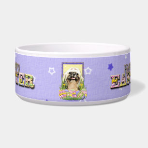 Easter Egg Cookies - Shih Tzu - Opal Bowl