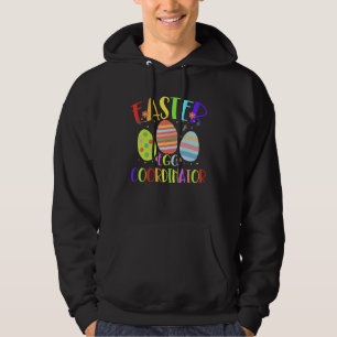 Easter Egg Coordinator Funny Boys Girls Kids Teens Hoodie