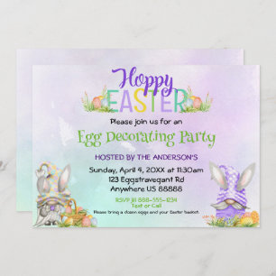 Easter Egg Decorating Invitation
