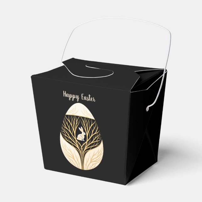 Easter egg decorative favor boxes (Front Side)