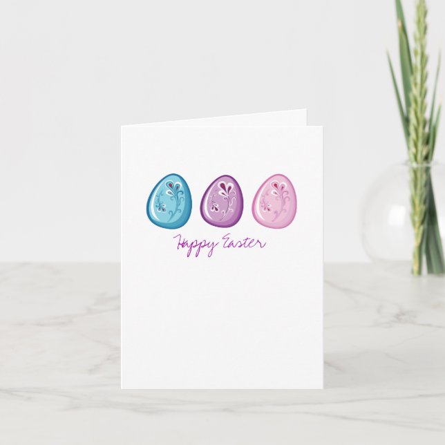 Easter Egg Easter Cards (Front)