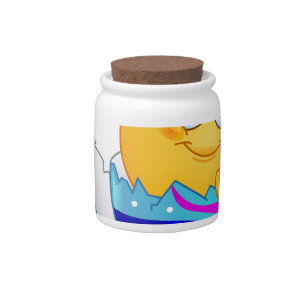 Easter egg Emoji Candy Jar