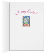 EASTER EGG FAIRY, RABBIT GREETING CARD Verse (Inside (Right))