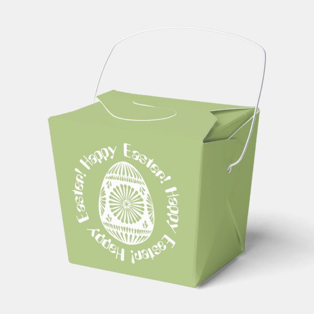 Easter Egg favor boxes (Front Side)